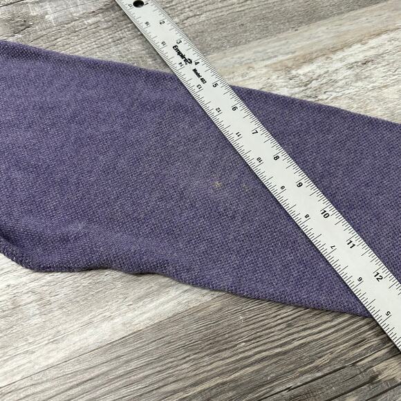 Vintage 90s Polo Ralph Lauren Purple Mens XL Mini Pony Cashmere Knit Sweater - Picture 5 of 10